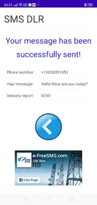 Send Free SMS android App screenshot 0